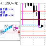 ■本日の重要目標値レベル： ドル円 　1225